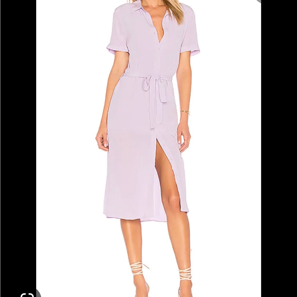 The Shirt Dress in Lilac L'Academie